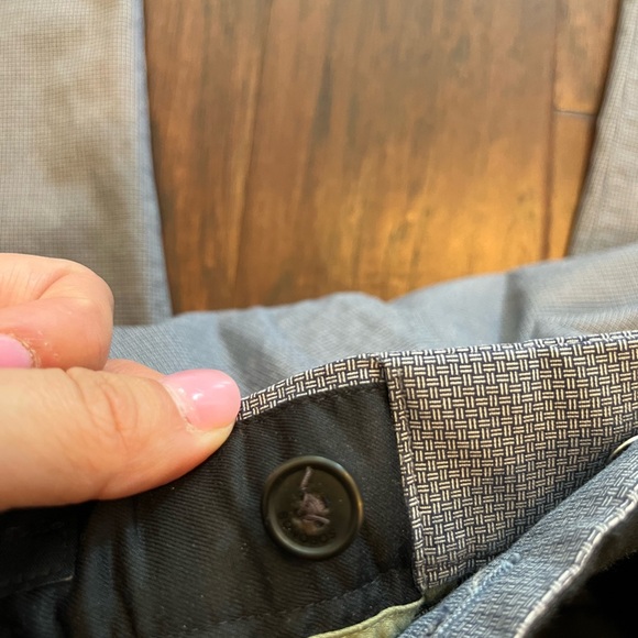 Bonobos Weekday Warrior Slim Fit Pants - Monday Blue Patterned Size 33x30 - Picture 6 of 7